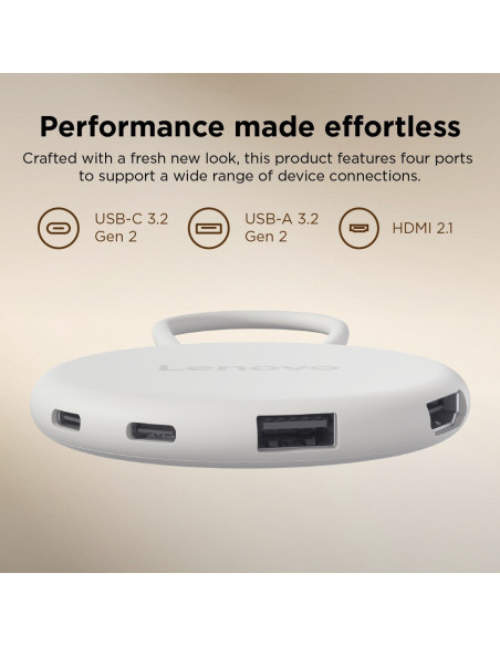 Lenovo Slim USB-C 3.2 Hub