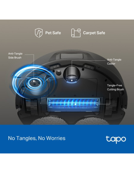 Tapo RV50 Omni Robot Vacuum & Mop All in OneDock