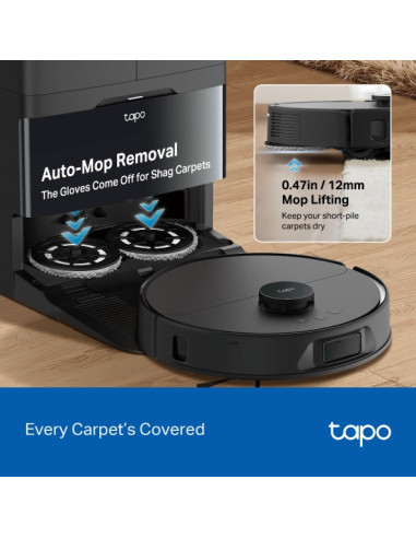 Tapo RV50 Omni Robot Vacuum & Mop All in OneDock