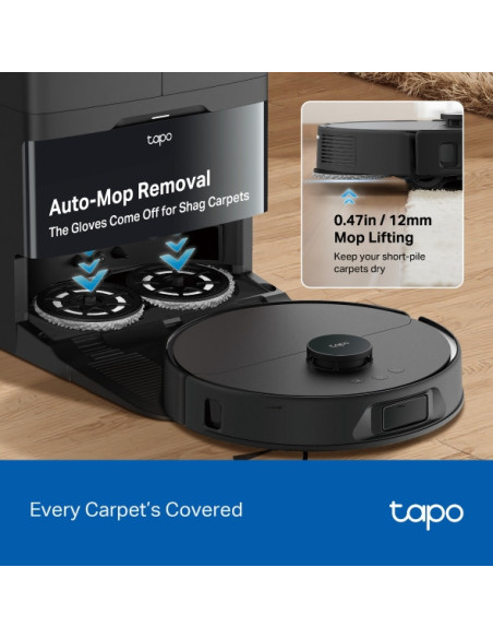Tapo RV50 Omni Robot Vacuum & Mop All in OneDock