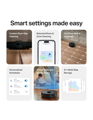 Tapo RV30 Max Plus Gen2 Robot Vacuum Cleaner