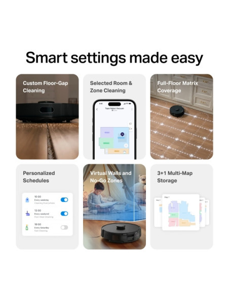Tapo RV30 Max Plus Gen2 Robot Vacuum Cleaner