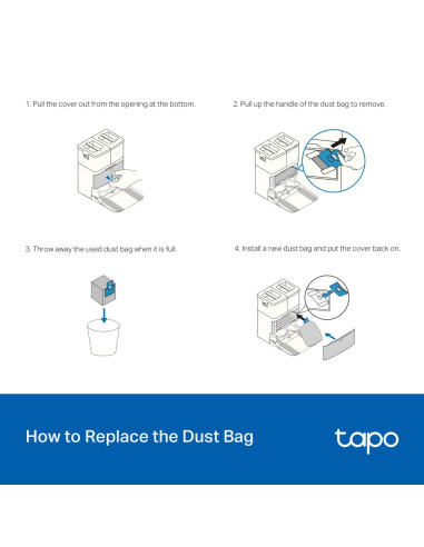 Tapo RVA210 Disposable Dust Bag
