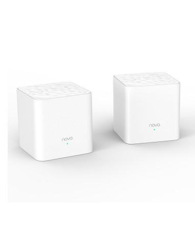 Tenda Nova MW3 (2-pack) WiFi AC1200 Mesh systém Dual Band, 2x LAN/WAN, MU-MIMO, SMART aplikácie