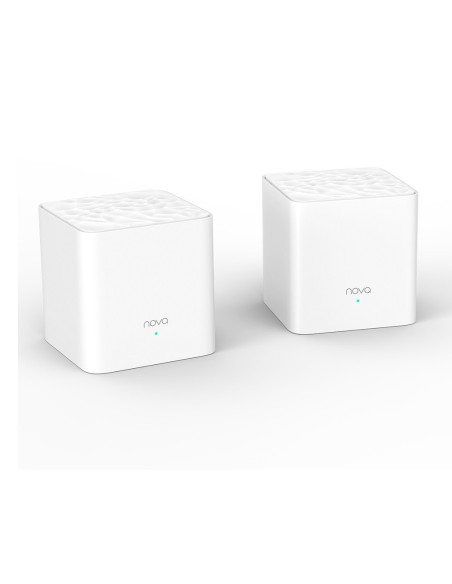 Tenda Nova MW3 (2-pack) WiFi AC1200 Mesh systém Dual Band, 2x LAN/WAN, MU-MIMO, SMART aplikácie