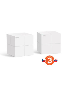 Tenda Nova MW6 (2-pack) WiFi AC1200 Mesh Gigabit systém, MU-MIMO, 4x GLAN/GWAN, SMART CZ aplikácie