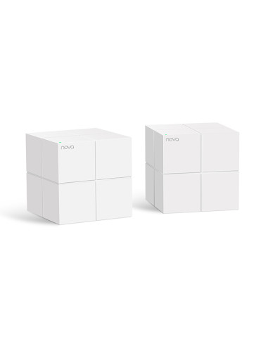 Tenda Nova MW6 (2-pack) WiFi AC1200 Mesh Gigabit systém, MU-MIMO, 4x GLAN/GWAN, SMART CZ aplikácie