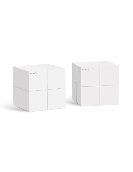 Tenda Nova MW6 (2-pack) WiFi AC1200 Mesh Gigabit systém, MU-MIMO, 4x GLAN/GWAN, SMART CZ aplikácie