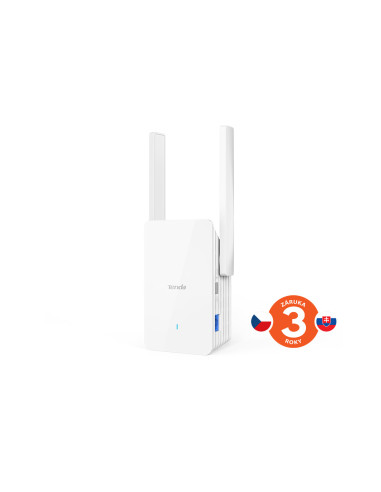 Tenda A33 - WiFi Range Extender AX3000 WiFi 6, opakovač 2976 Mb/s, 1x GLAN 1 Gb/s, WPS, 2x 5dBi, WPA3