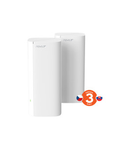 Tenda Nova ME3 Pro (2-pack) WiFi7 BE3600 Mesh Gigabit systém, 6x GLAN/GWAN, WPA3, VPN, CZ app