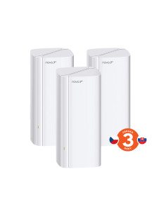 Tenda Nova ME3 Pro (3-pack) WiFi7 BE3600 Mesh Gigabit systém, 9x GLAN/GWAN, WPA3, VPN, CZ app
