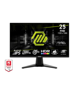 MSI MAG/255XF/24,5"/IPS/FHD/300Hz/0,5ms/Čierna/3R