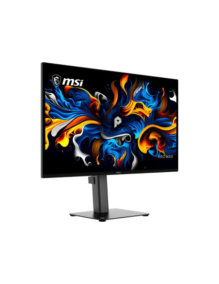 MSI PRO MAX/271UPX12G/26,5"/QD-OLED/4K UHD/120Hz/0,03ms/Čierna/3R