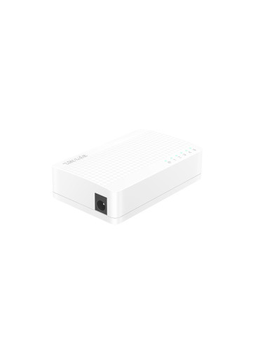 S105 5 x 10/100 Mb/s Mini Eco Switch, Desktop, Auto MDI/MDIX, do 1,5 Watt, fanless