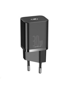 Baseus rýchlonabíjačka do siete Super Si USB-C PD QC 30W čierna