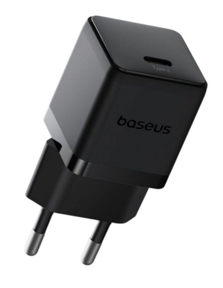 Baseus Rýchlonabíjačka do siete Palm 20W USB-C PD QC 3.0 čierna