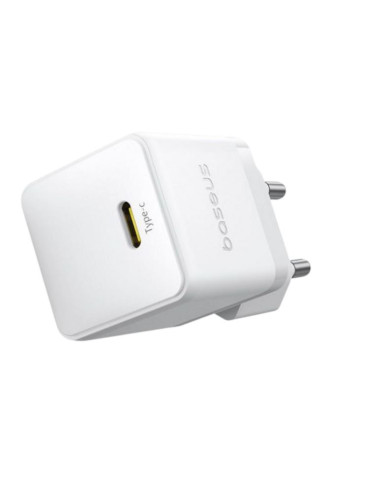 Baseus Rýchlonabíjačka do siete Palm 30W USB-C PD QC 3.0 biela