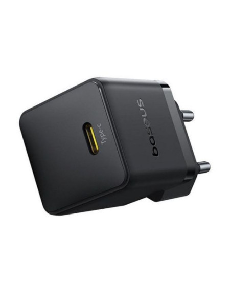 Baseus Rýchlonabíjačka do siete Palm 30W USB-C PD QC 3.0 čierna