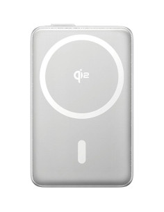 Baseus Powerbanka PicoGo Qi2 10000mAh 45W s káblom USB-C sivá