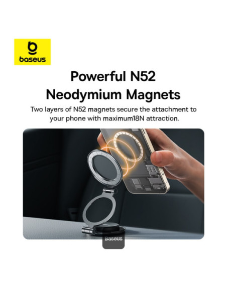 Baseus Magnetický držiak do auta na palubnú dosku MagPro Series II čierny