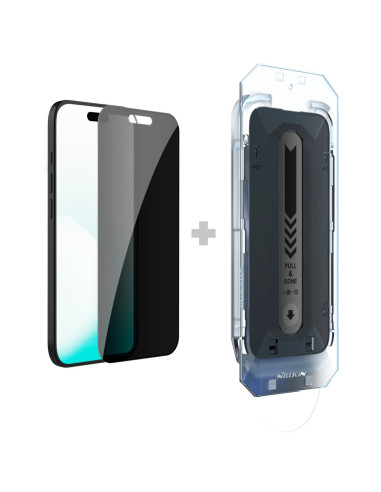 Nillkin Tvrdené Sklo 0.25mm Guardian 2.5D pre Apple iPhone 17 Pro Black (s aplikátorom)