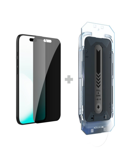 Nillkin Tvrdené Sklo 0.25mm Guardian 2.5D pre Apple iPhone 17 Pro Max Black (s aplikátorom)