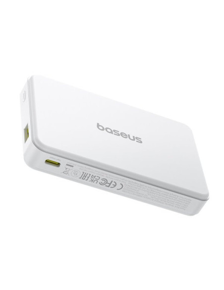 Baseus Airpow 2 22.5W Qi2 Magnetická Powerbanka 10000mAh Moon White
