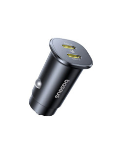 Baseus GoTrip Nabíjačka do Autá 2x USB-C 30W Cosmic Black