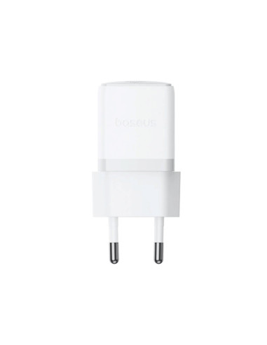 Baseus Palm Fast Nabíjačka USB-C 20W + Dátový Kábel USB-C/USB-C 1m White