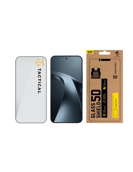 Tactical Glass Shield 5D sklo pre Xiaomi 17T Pro Black
