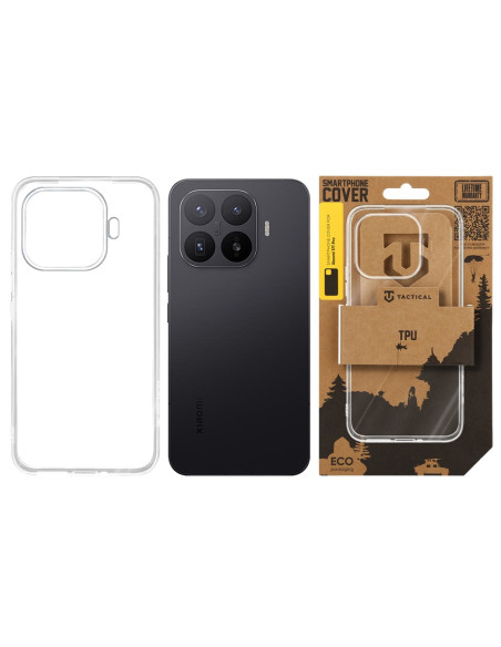 Tactical TPU Kryt pre Xiaomi 17T Pro Transparent
