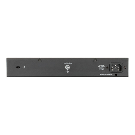 D-Link DGS-1100-10MPV2, 8x 1000Base-T 802.3af/802.3at PoE, 2x SFP, 130W PoE budget