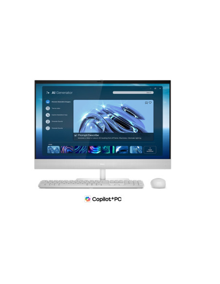 Dell/27 EC27260/27"/FHD/U5-322/16GB/512GB/Intel int/W11P/Biela/1R