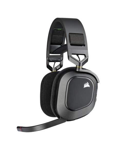 Corsair HS80 RGB Wireless/USB/USB/Bezdrôt/Čierna