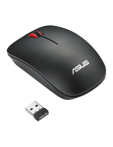 ASUS WT300/Cestovná/Optická/1 600 DPI/Bezdrôtové USB/Čierna