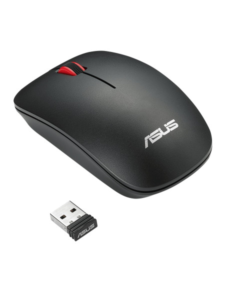 ASUS WT300/Cestovná/Optická/1 600 DPI/Bezdrôtové USB/Čierna