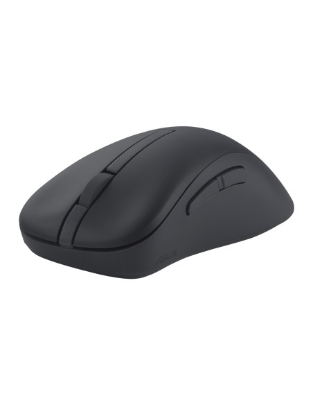 ASUS Wireless Mouse MD102/Kancelárska/Optická/Pre pravákov/1 600 DPI/USB+BT/Šedá