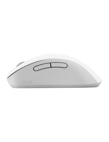 ASUS Wireless Mouse MD102/Kancelárska/Optická/Pre pravákov/1 600 DPI/USB+BT/Biela