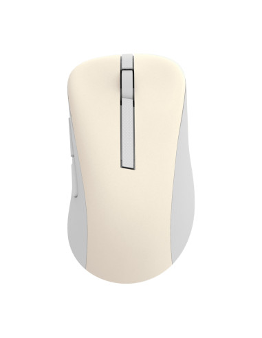 ASUS Wireless Mouse MD102/Kancelárska/Optická/Pre pravákov/1 600 DPI/USB+BT/Béžová
