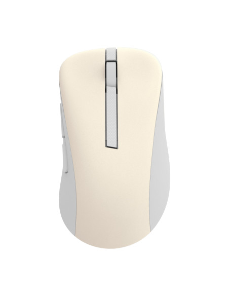 ASUS Wireless Mouse MD102/Kancelárska/Optická/Pre pravákov/1 600 DPI/USB+BT/Béžová