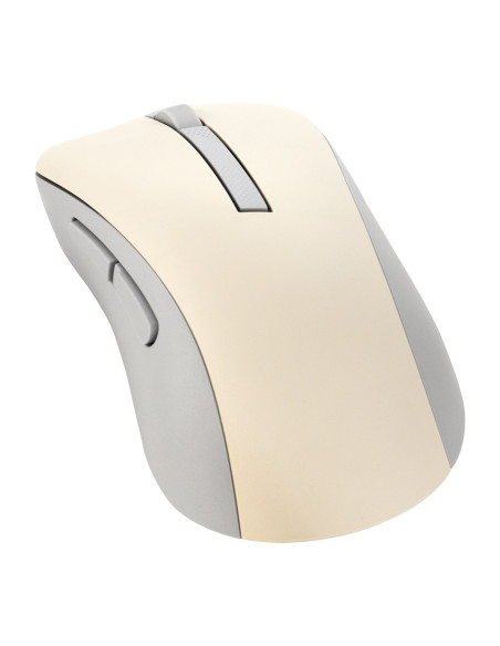 ASUS Wireless Mouse MD102/Kancelárska/Optická/Pre pravákov/1 600 DPI/USB+BT/Béžová