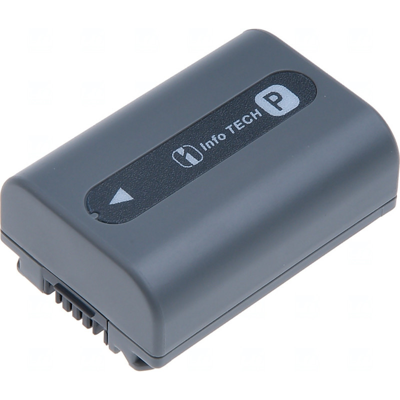 Batéria T6 Power Sony NP-FP30, NP-FP50, 750mAh, 5,4Wh, sivá