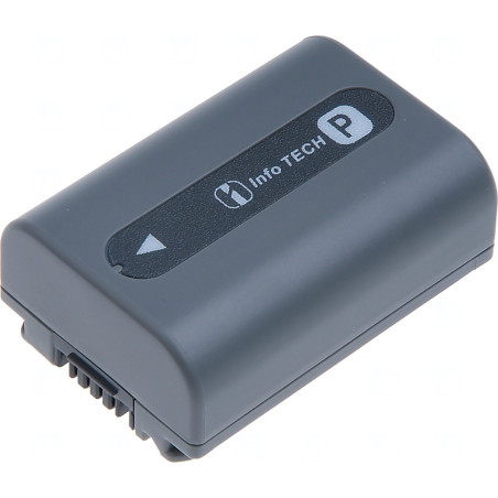 Batéria T6 Power Sony NP-FP30, NP-FP50, 750mAh, 5,4Wh, sivá