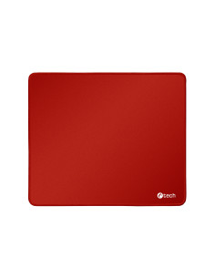 Podložka pod myš C-TECH MP-01, červená, 320x270x4mm, obšité okraje
