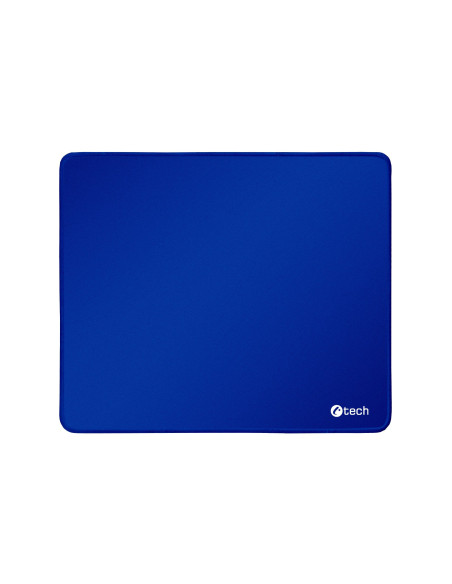 Podložka pod myš C-TECH MP-01, modrá, 320x270x4mm, obšité okraje