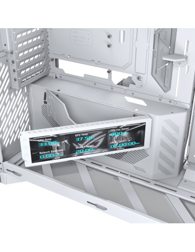 ASUS case ROG CRONOX GR801 CURVE TG ARGB WHITE