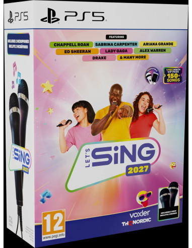 PS5 - Let|s Sing 2027 + 2 mikrofóny