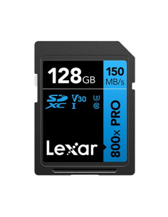 Lexar 128GB Pro 800x Pro SDXC C10 V30 U3