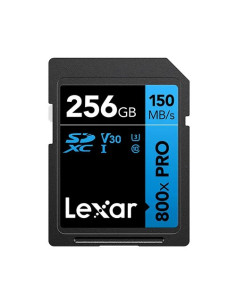 Lexar 256GB Pro 800x Pro SDXC C10 V30 U3