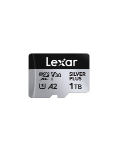 Lexar 1TGB H-P Silver Plus microSDHC s adp C10 A2